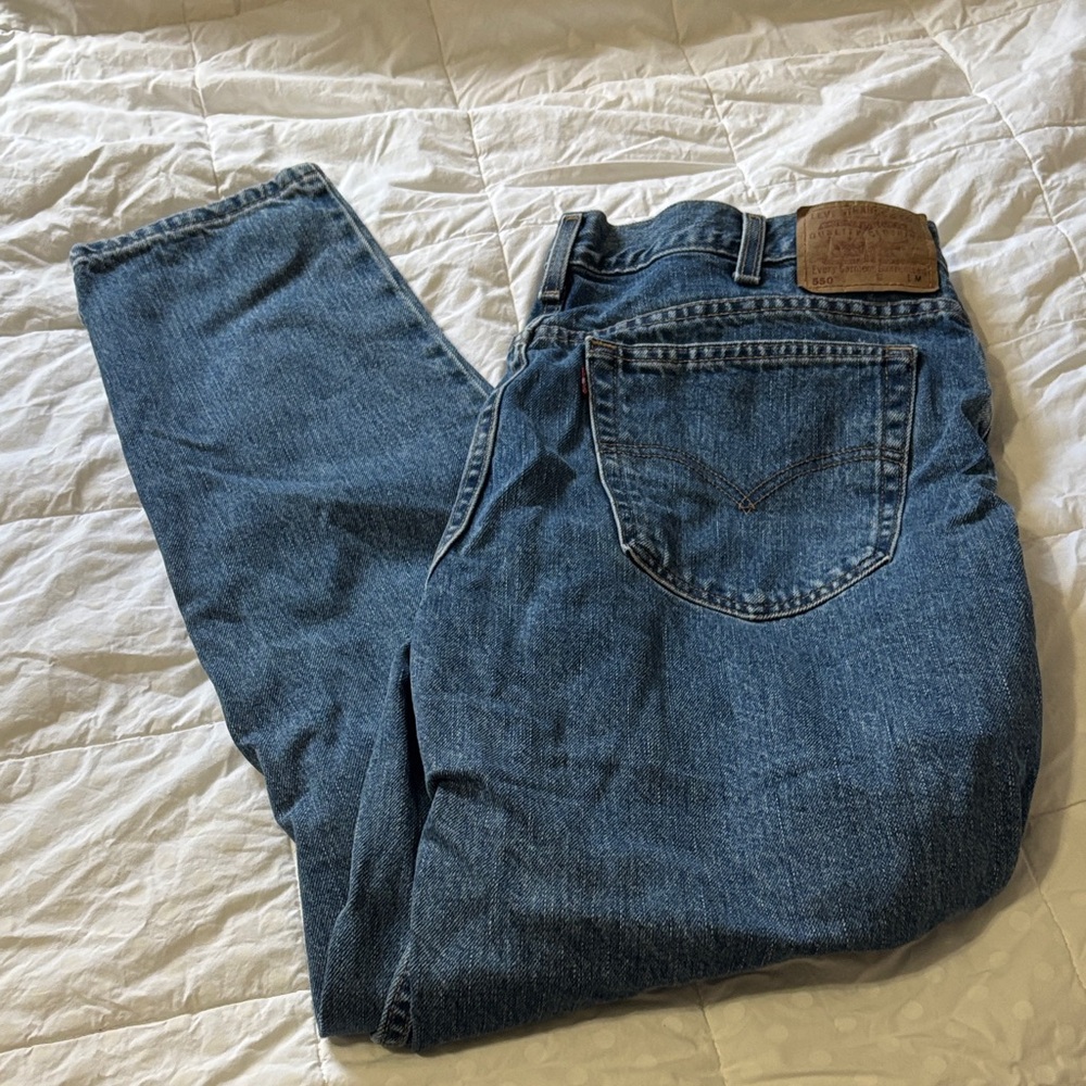 Levi's Relaxed Fit Blue Jeans